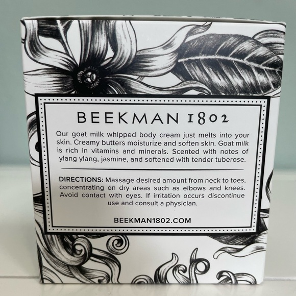 Beekman 1892 body cream ylang ylang & tuberose 8.0 fl oz - Picture 5 of 6
